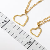 Love: Vermeil Heart Necklace