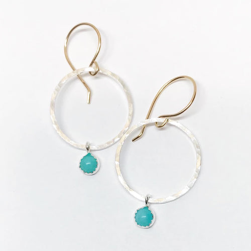 All You Need: Sterling Silver and 14/20 Gold-filled Earrings with gems