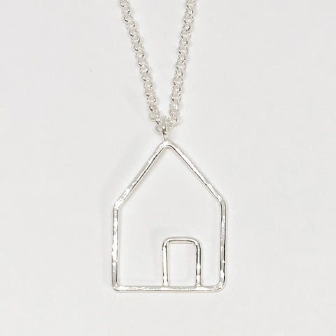 House: Sterling Silver and 14/20 Gold-filled Necklace
