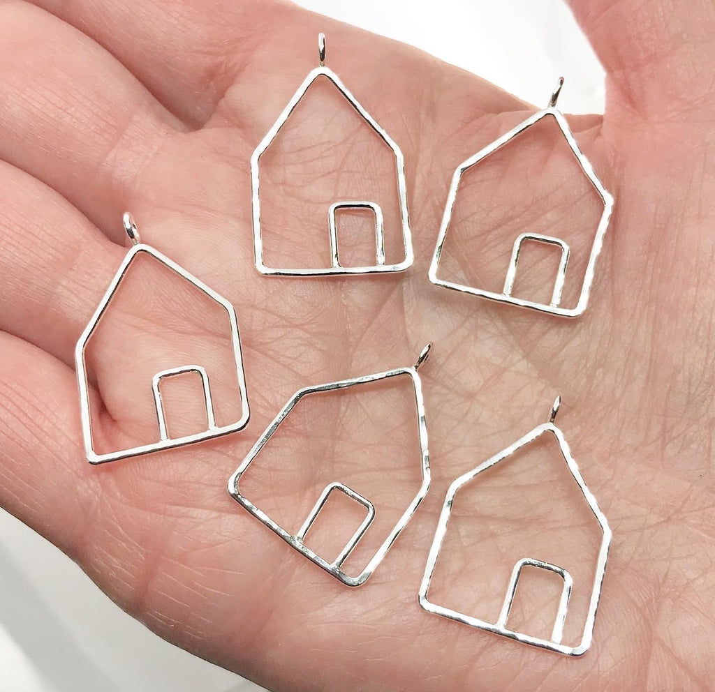 House: Sterling Silver and 14/20 Gold-filled Necklace