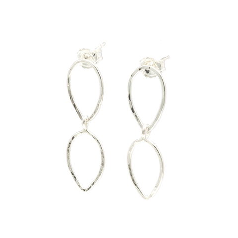 Leafy: Sterling Silver Earrings