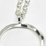 Resilience: Sterling Silver Necklace, small or large pendant