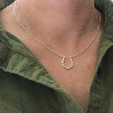 Good Luck: Sterling Silver Necklace